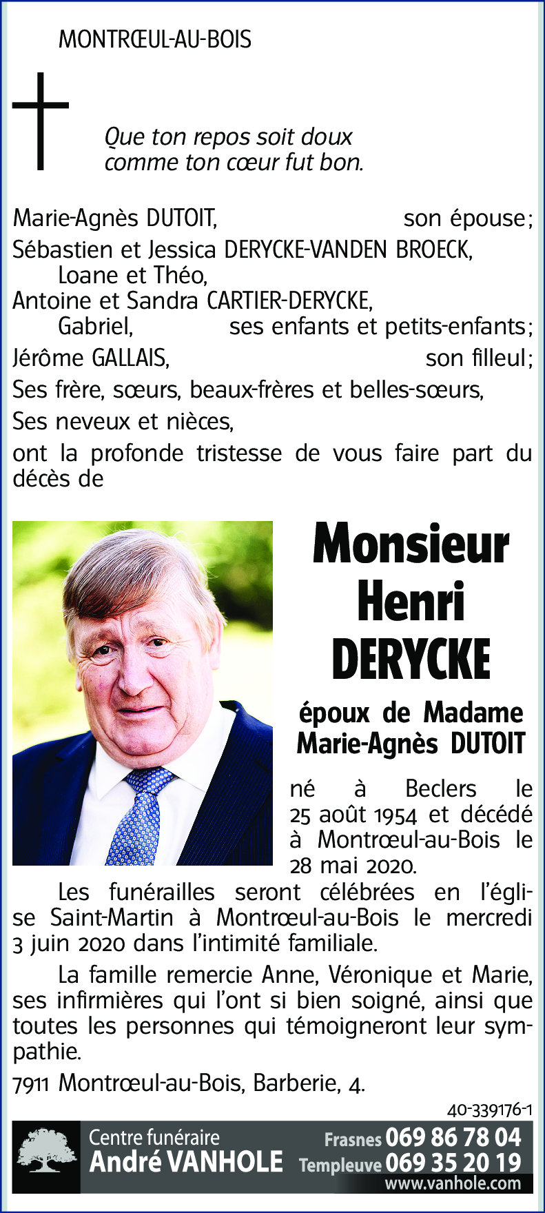 Henri DERYCKE