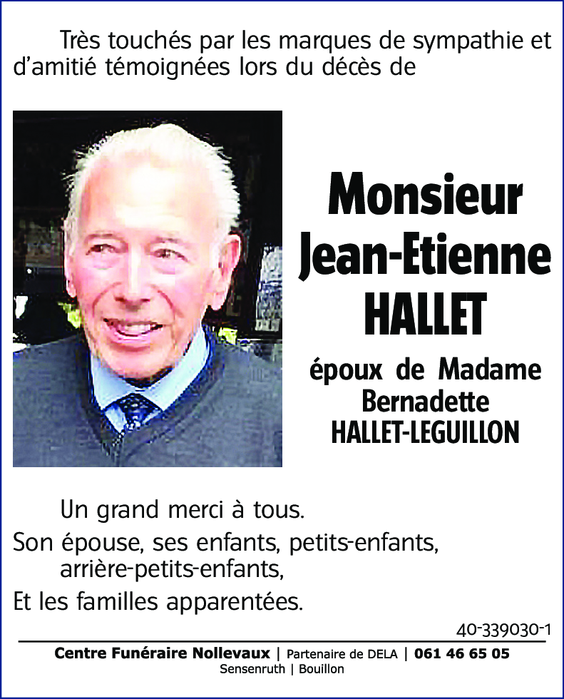 Jean-Etienne HALLET