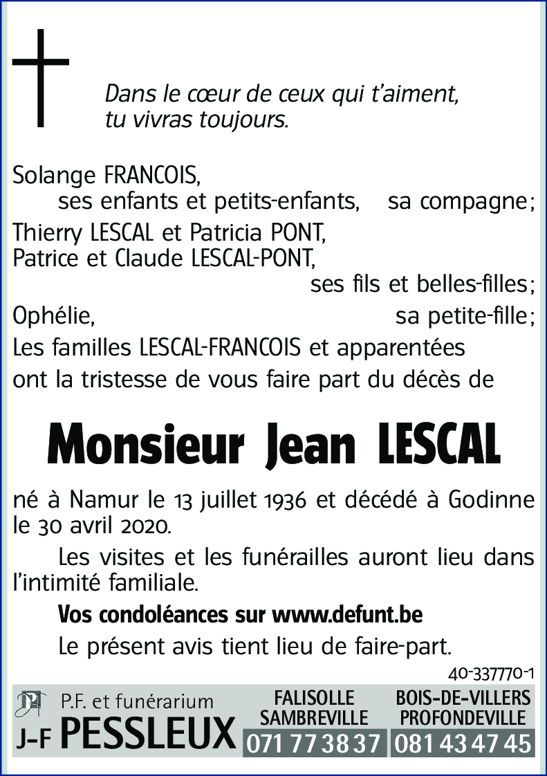 Jean LESCAL