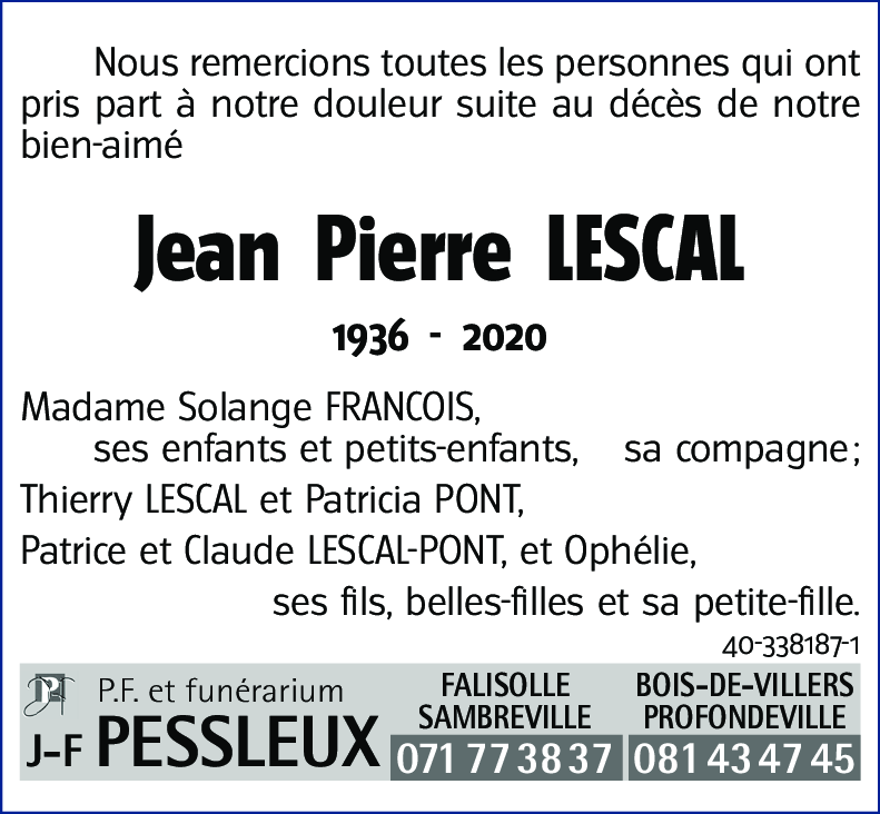 Jean LESCAL