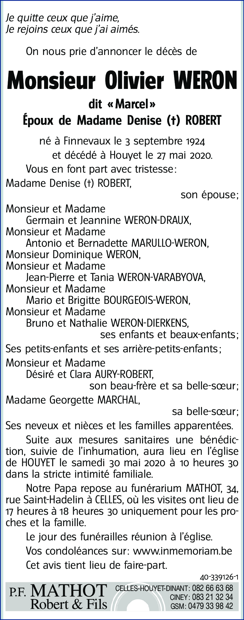 Olivier WERON
