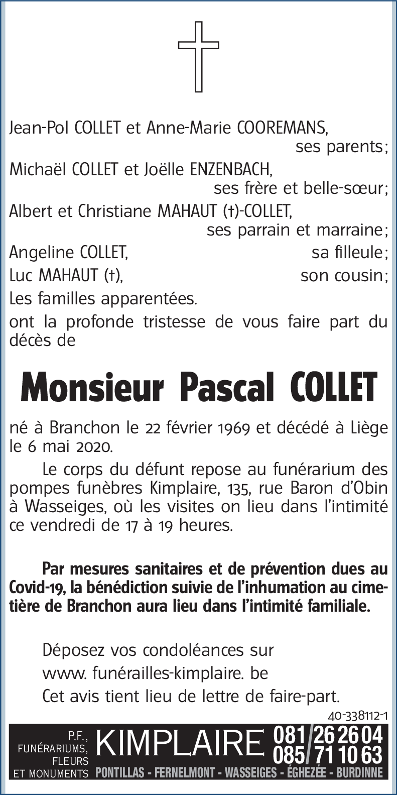 Pascal COLLET