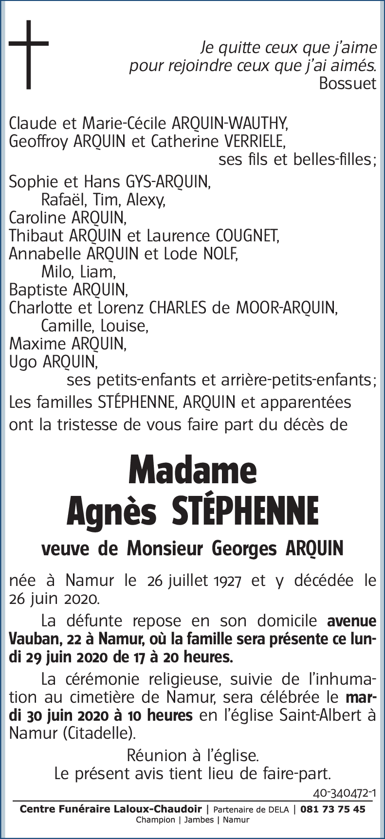 Agnès STÉPHENNE