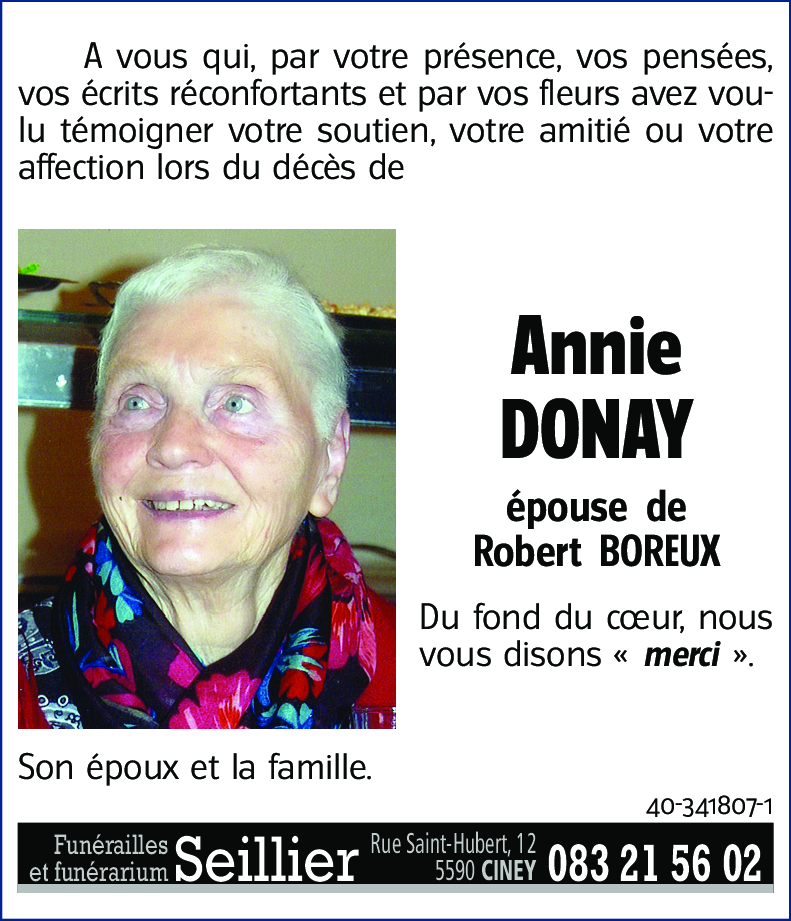 Annie DONAY