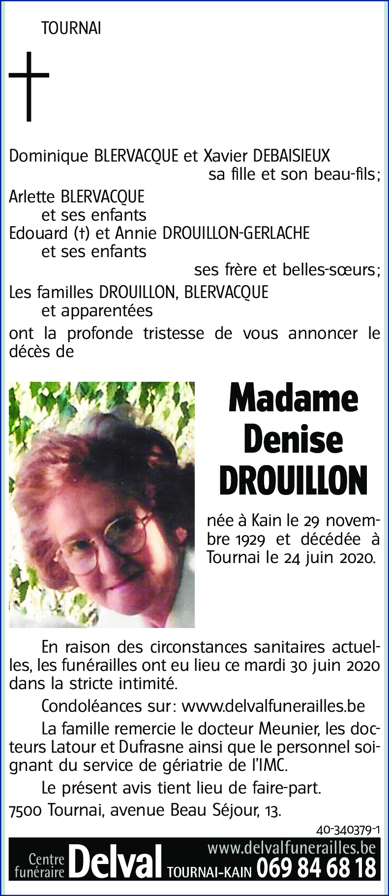 Denise DROUILLON