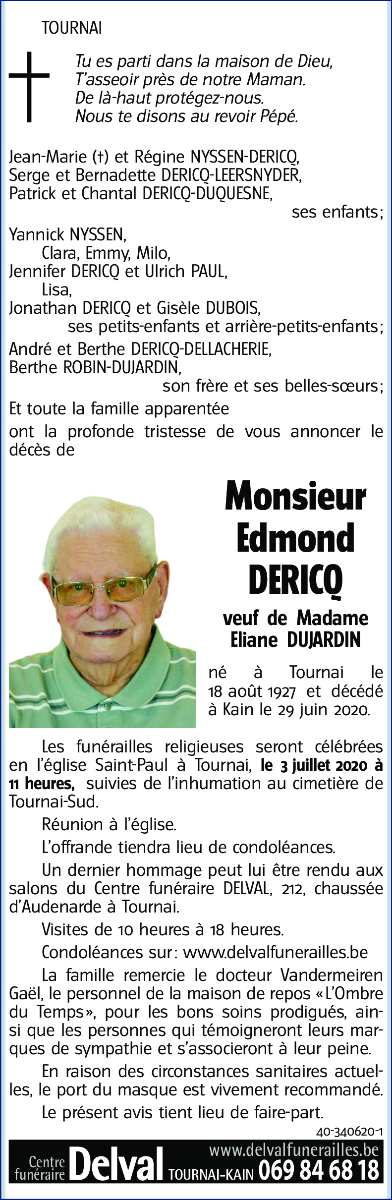 Edmond DERICQ