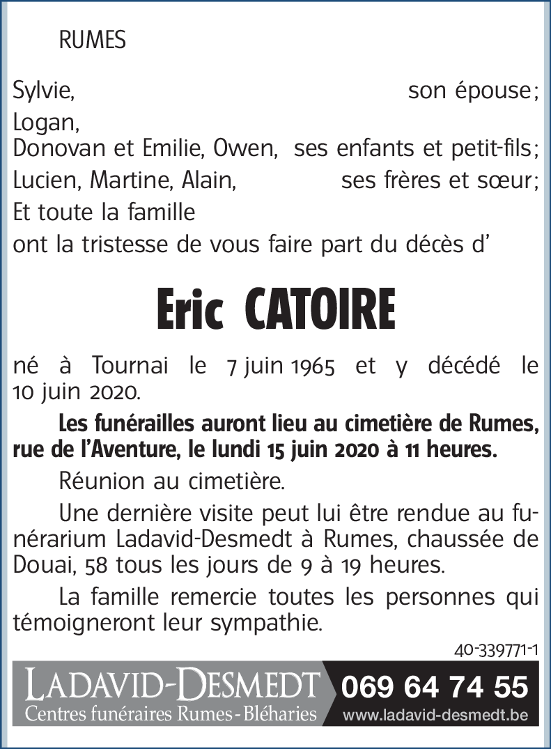 Eric CATOIRE