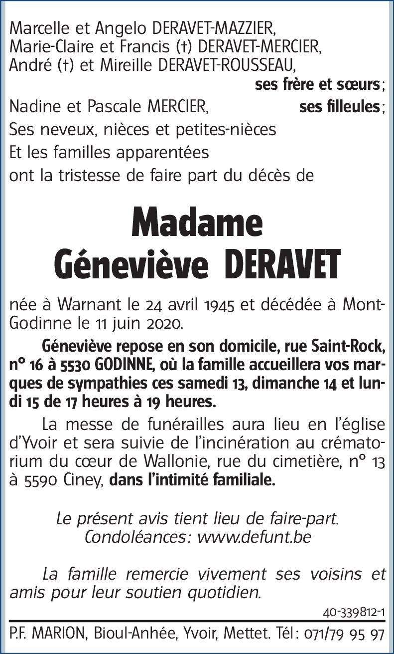 Géneviève Deravet