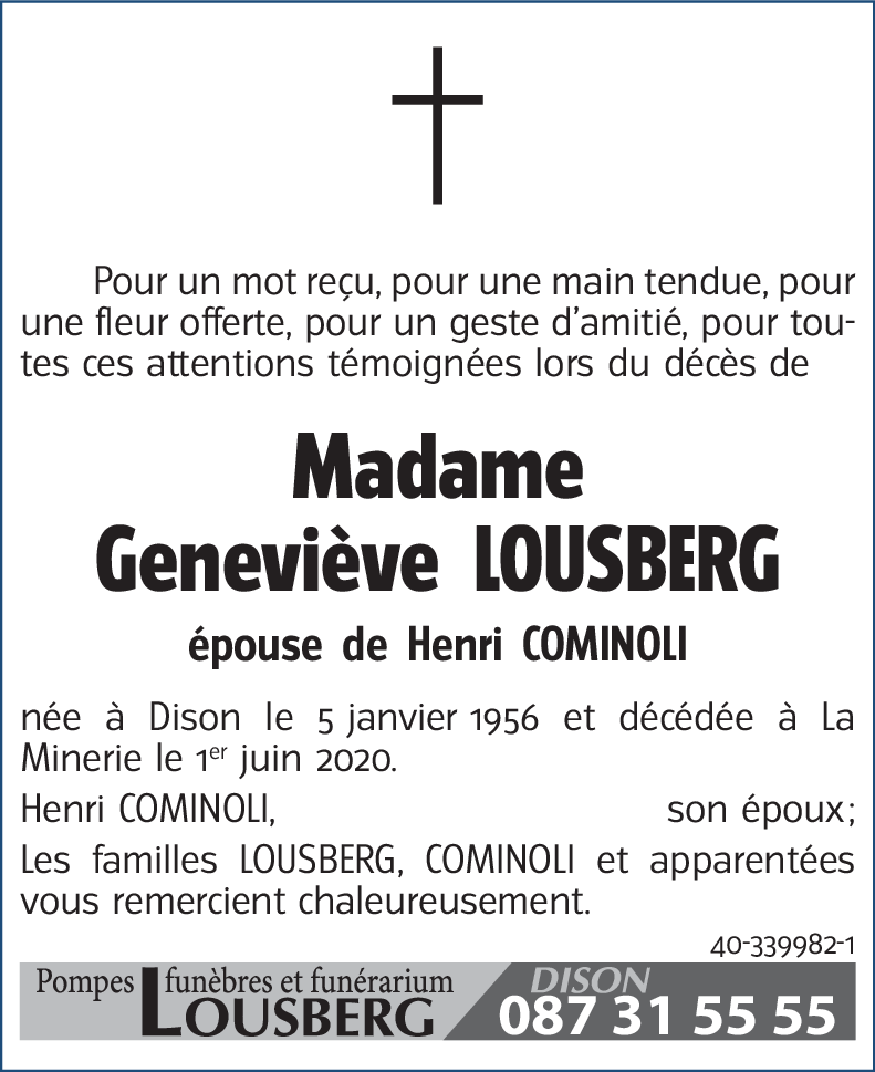 Geneviève LOUSBERG