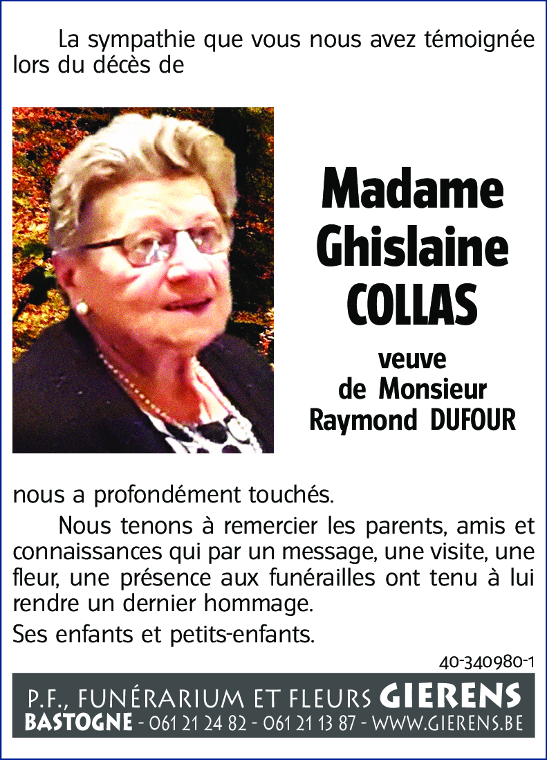 Ghislaine COLLAS