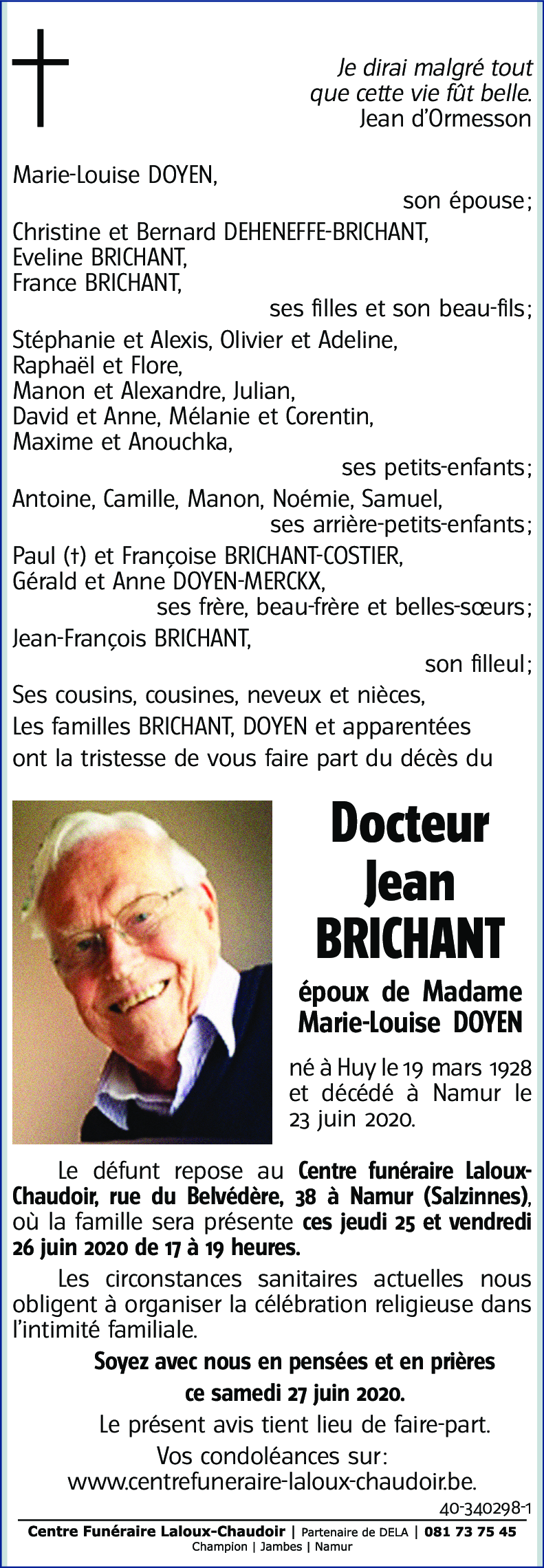 Jean BRICHANT