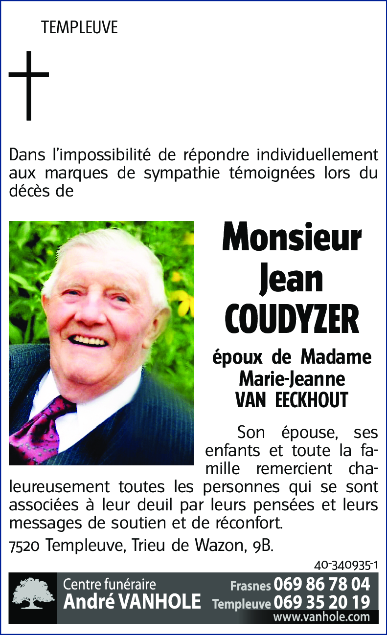 Jean COUDYZER