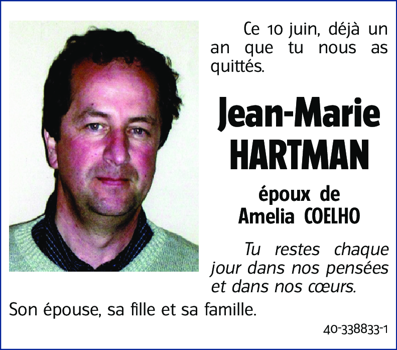 Jean-Marie HARTMAN
