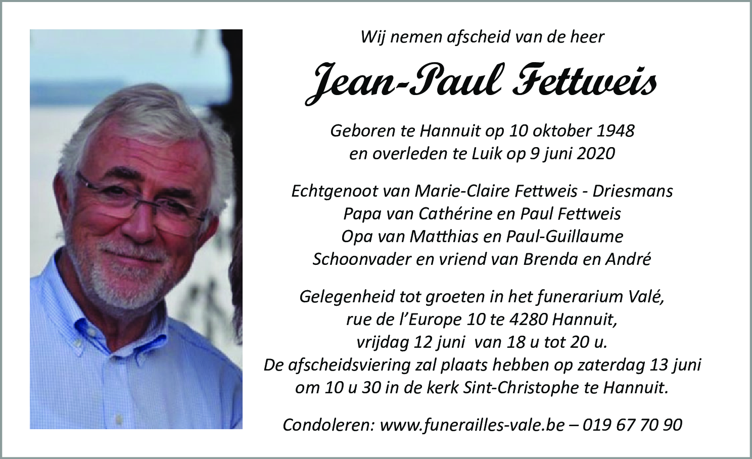 Jean-Paul FETTWEIS