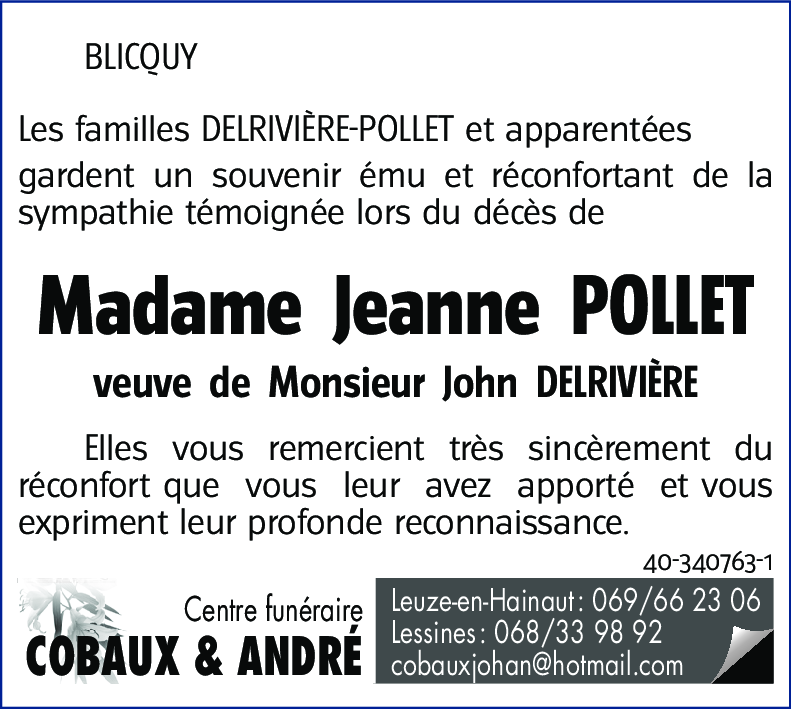 Jeanne Pollet