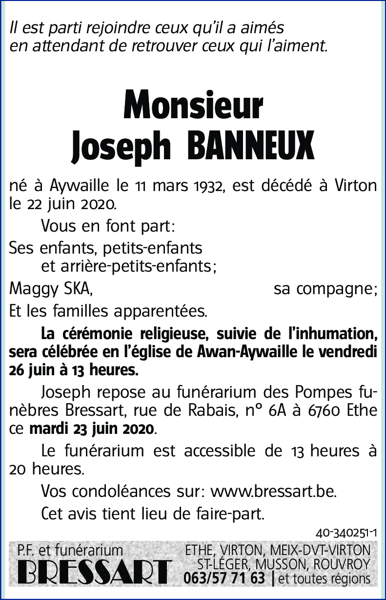 Joseph BANNEUX