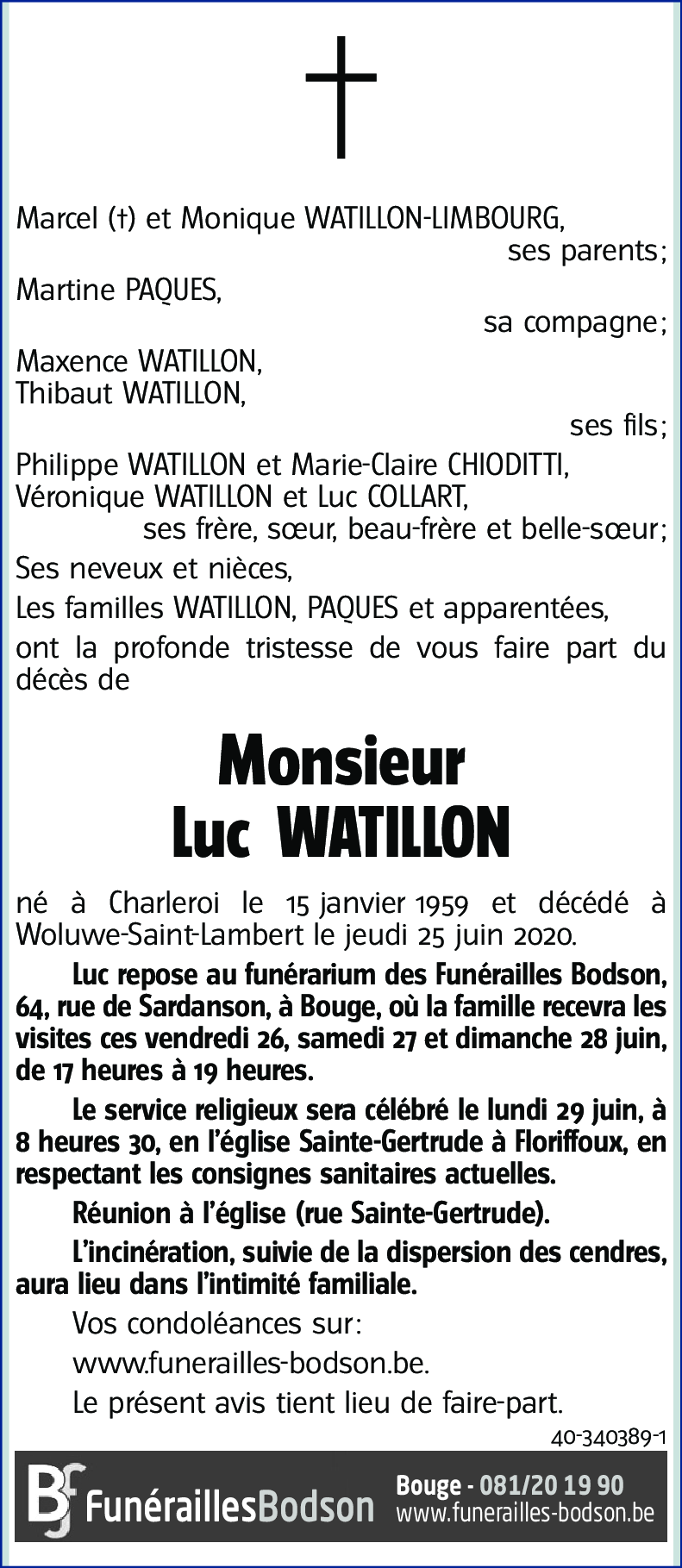 Luc WATILLON