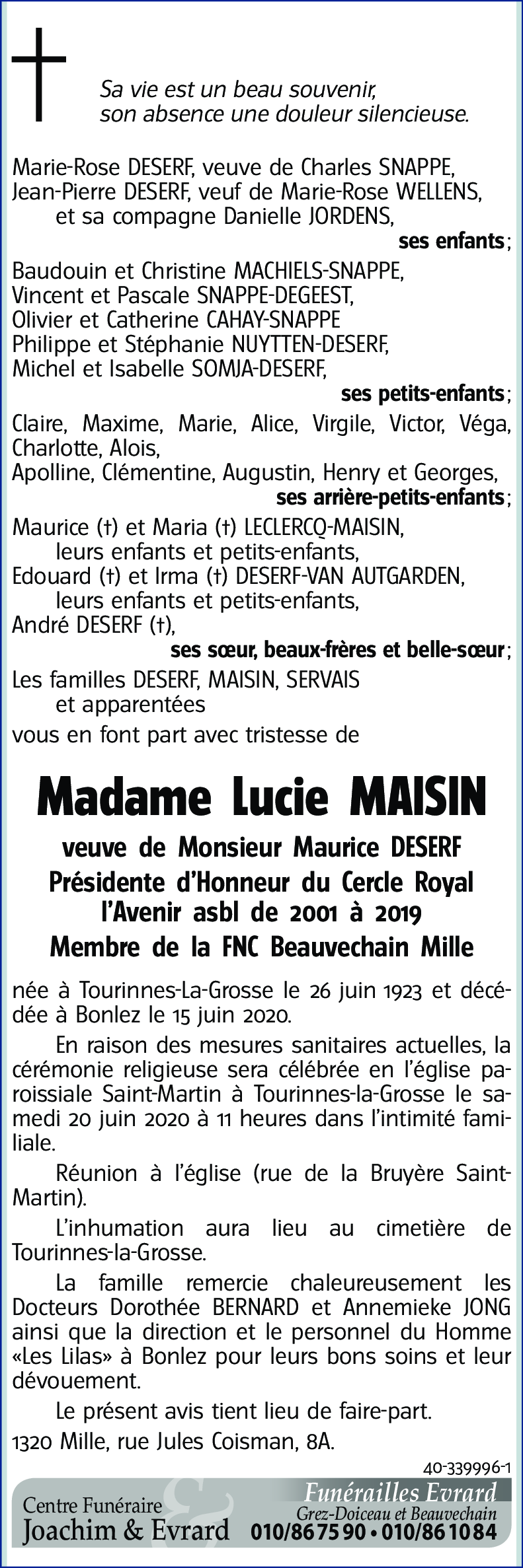 Lucie MAISIN