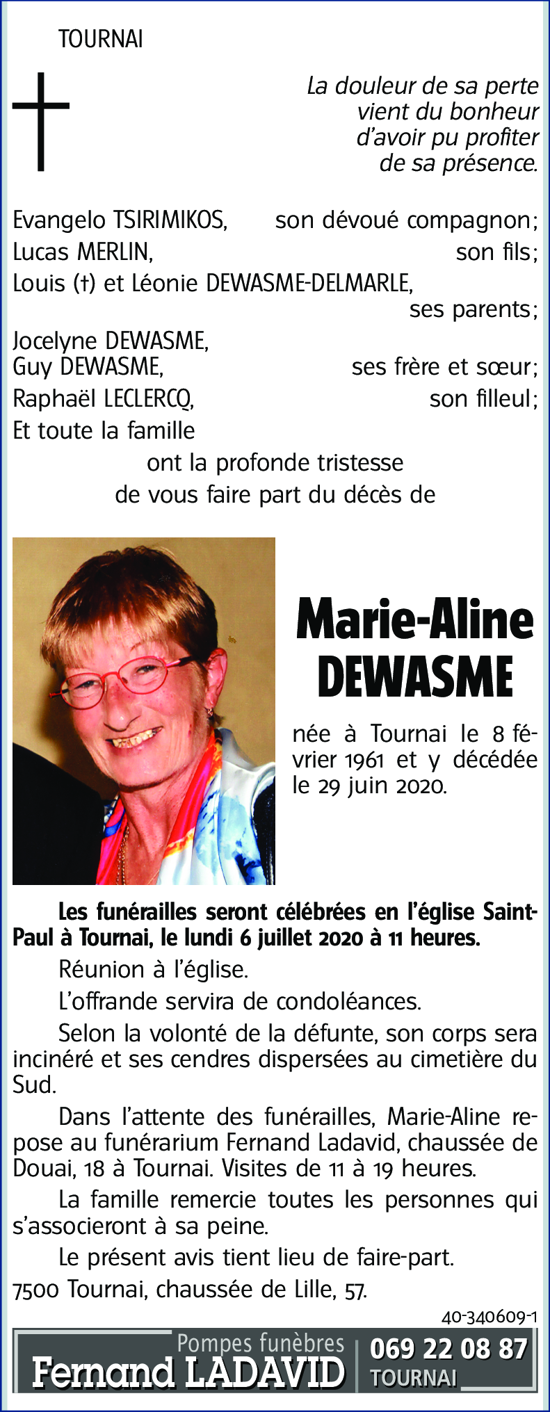 Marie-Aline DEWASME