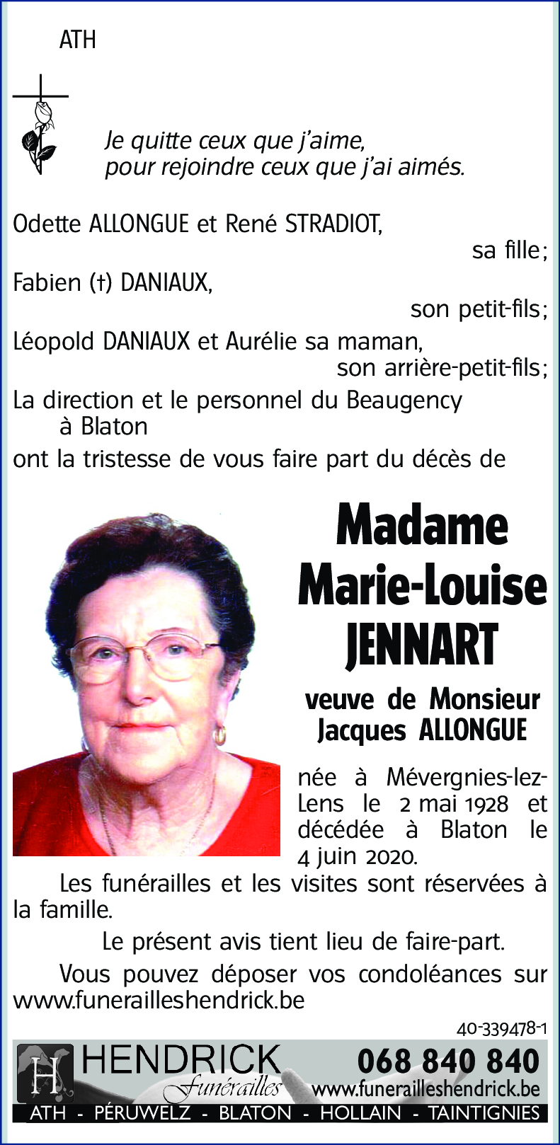 Marie-Louise JENNART