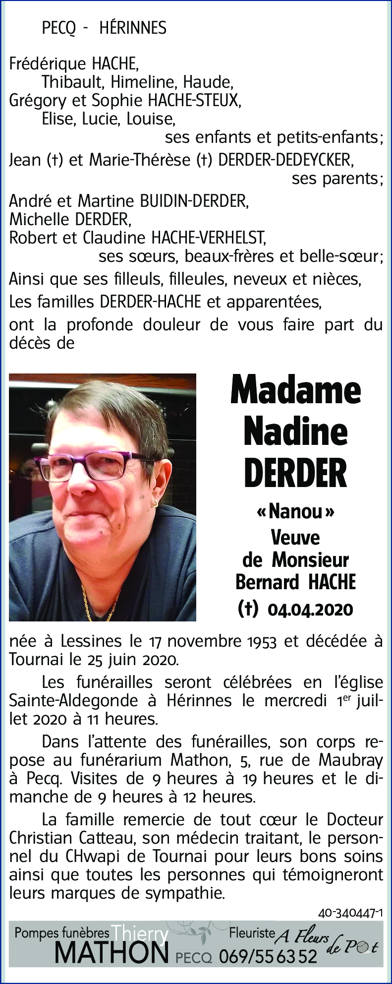 Nadine DERDER