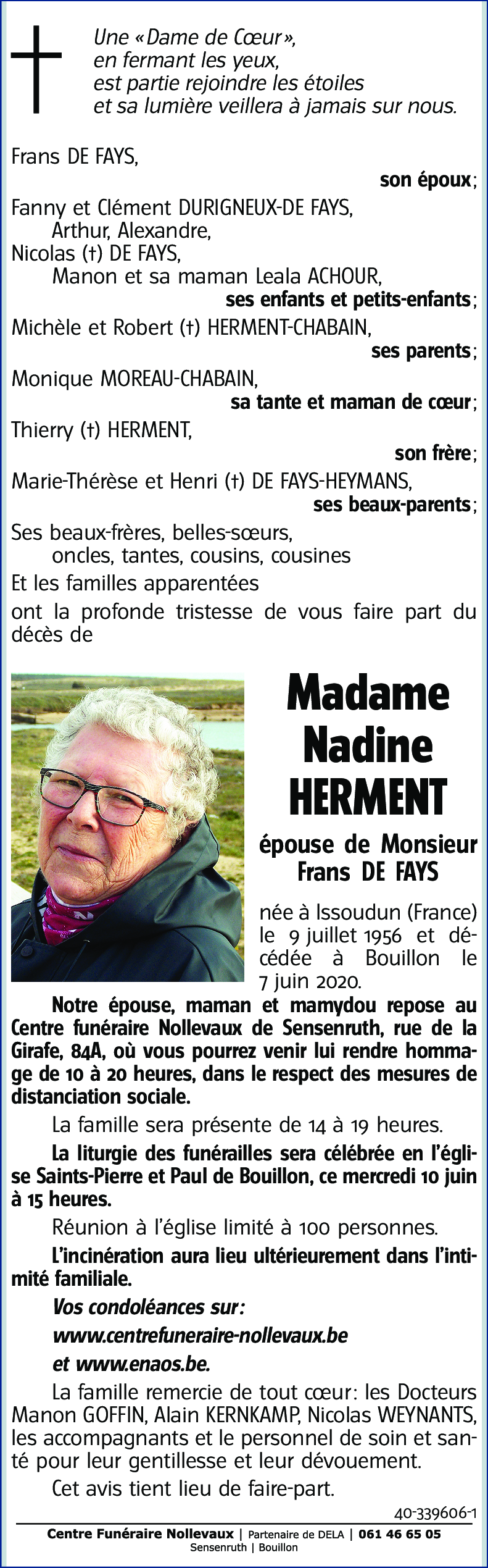 Nadine HERMENT