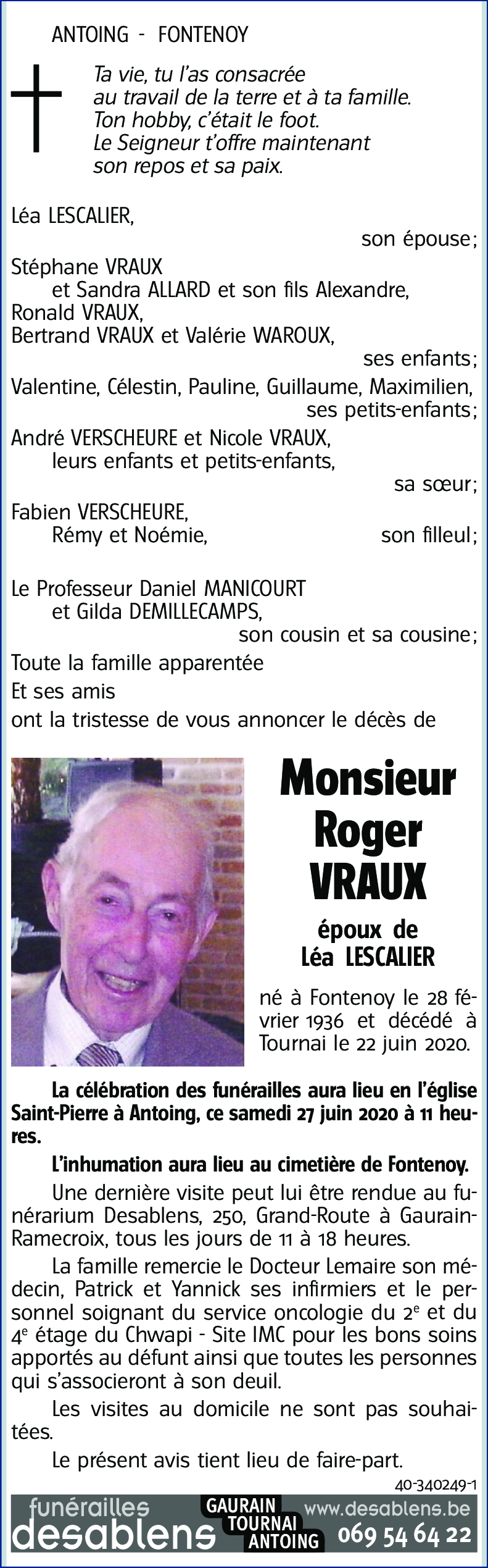 Roger VRAUX