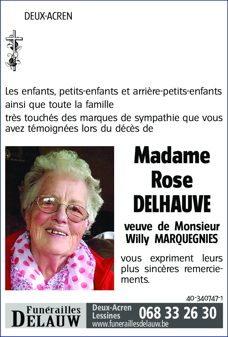 Rose DELHAUVE