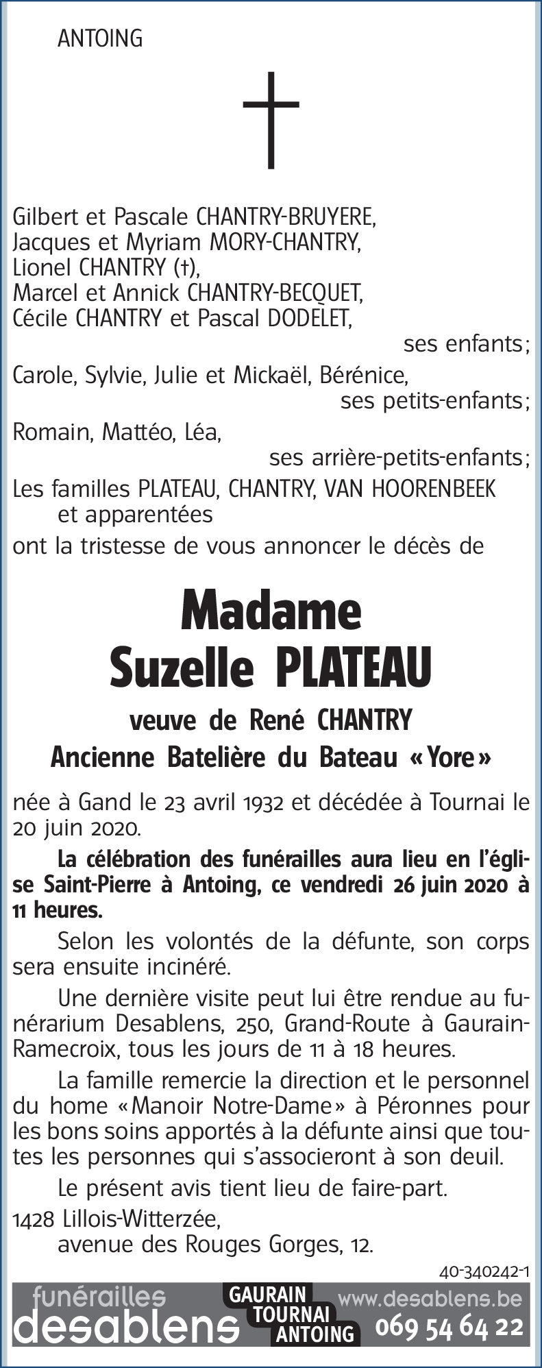 Suzelle PLATEAU