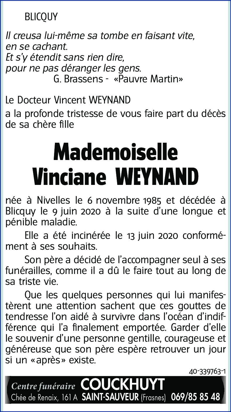 Vinciane WEYNAND