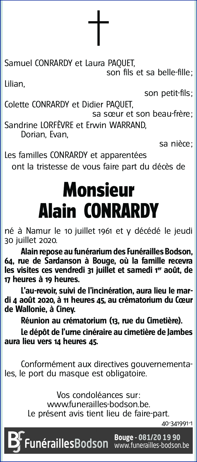 Alain CONRARDY