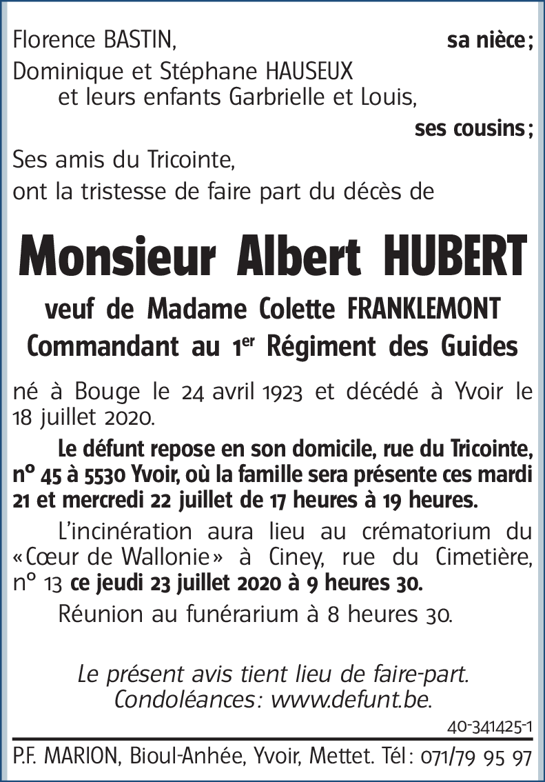 Albert HUBERT