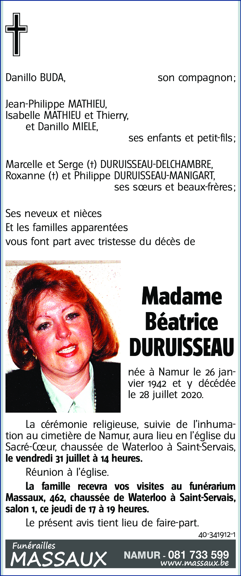 Béatrice DURUISSEAU