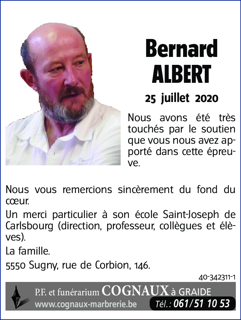 Bernard ALBERT