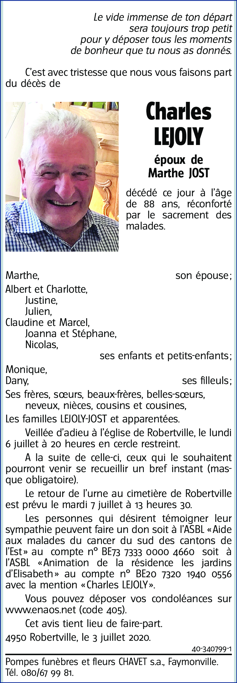 Charles LEJOLY