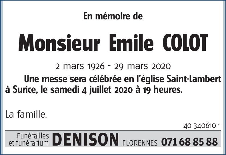 Emile COLOT