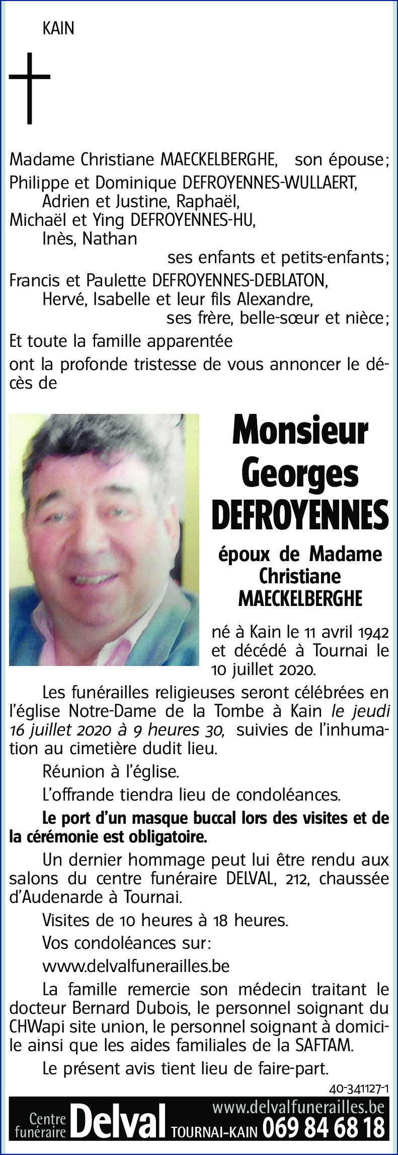 Georges DEFROYENNES