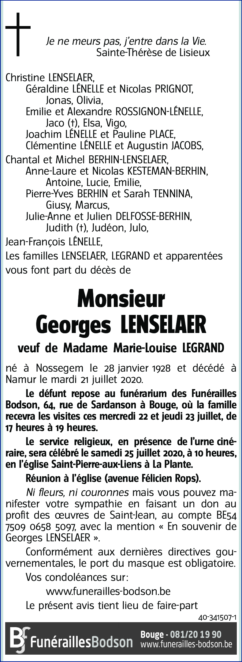 Georges LENSELAER