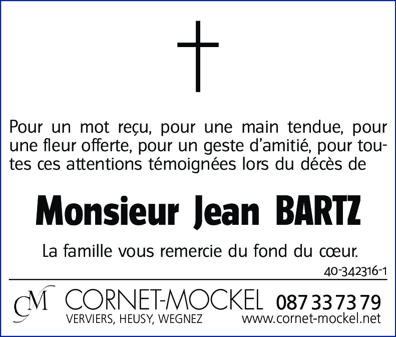 Jean BARTZ