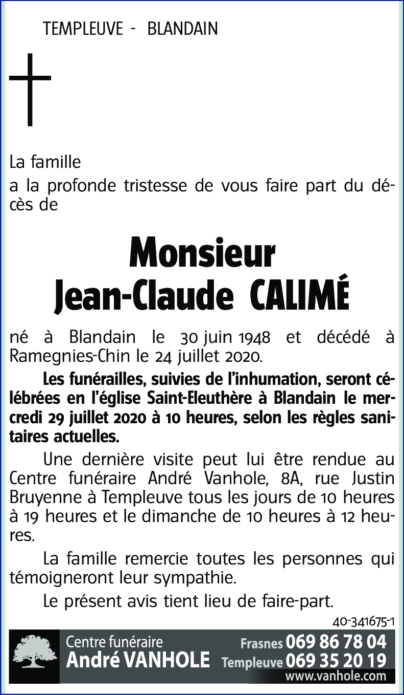 Jean-Claude CALIME