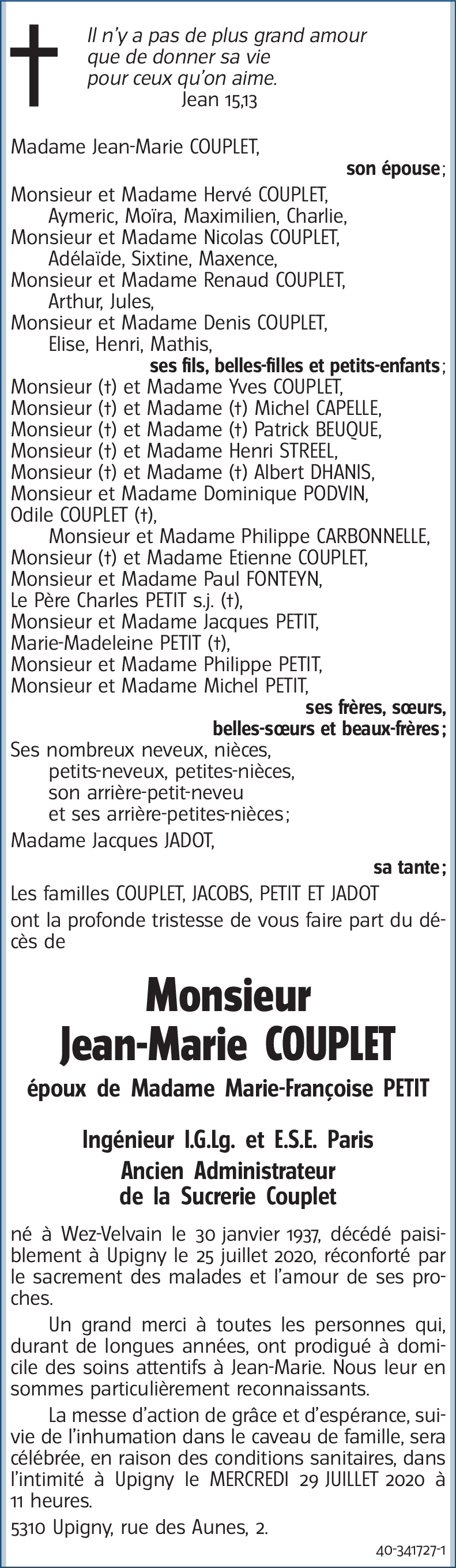 Jean-Marie COUPLET