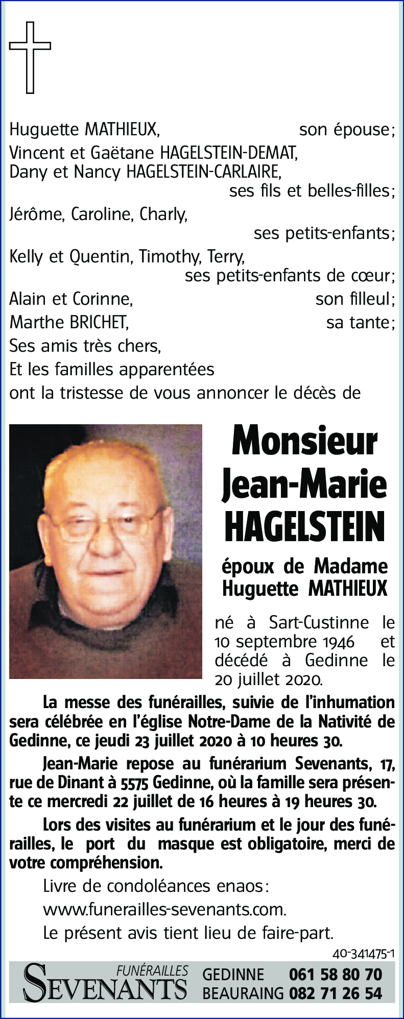 Jean-Marie HAGELSTEIN