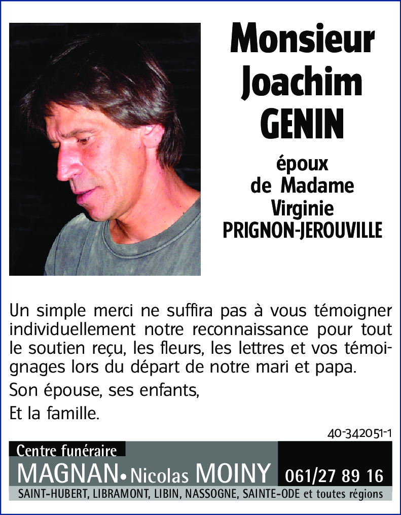 Joachim GENIN