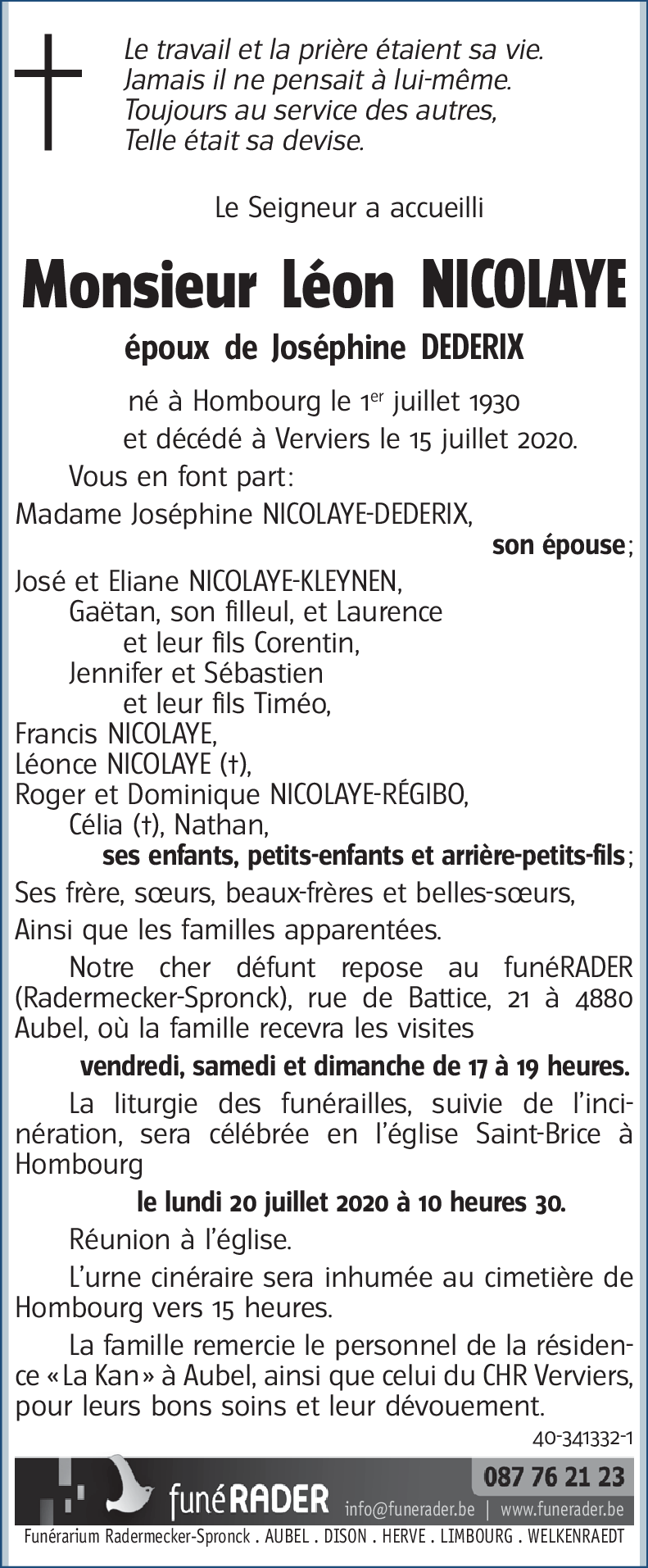 Léon NICOLAYE