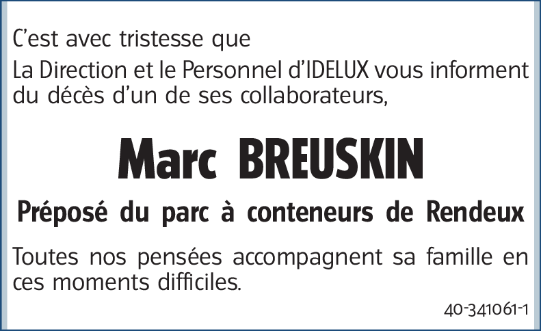 Marc BREUSKIN