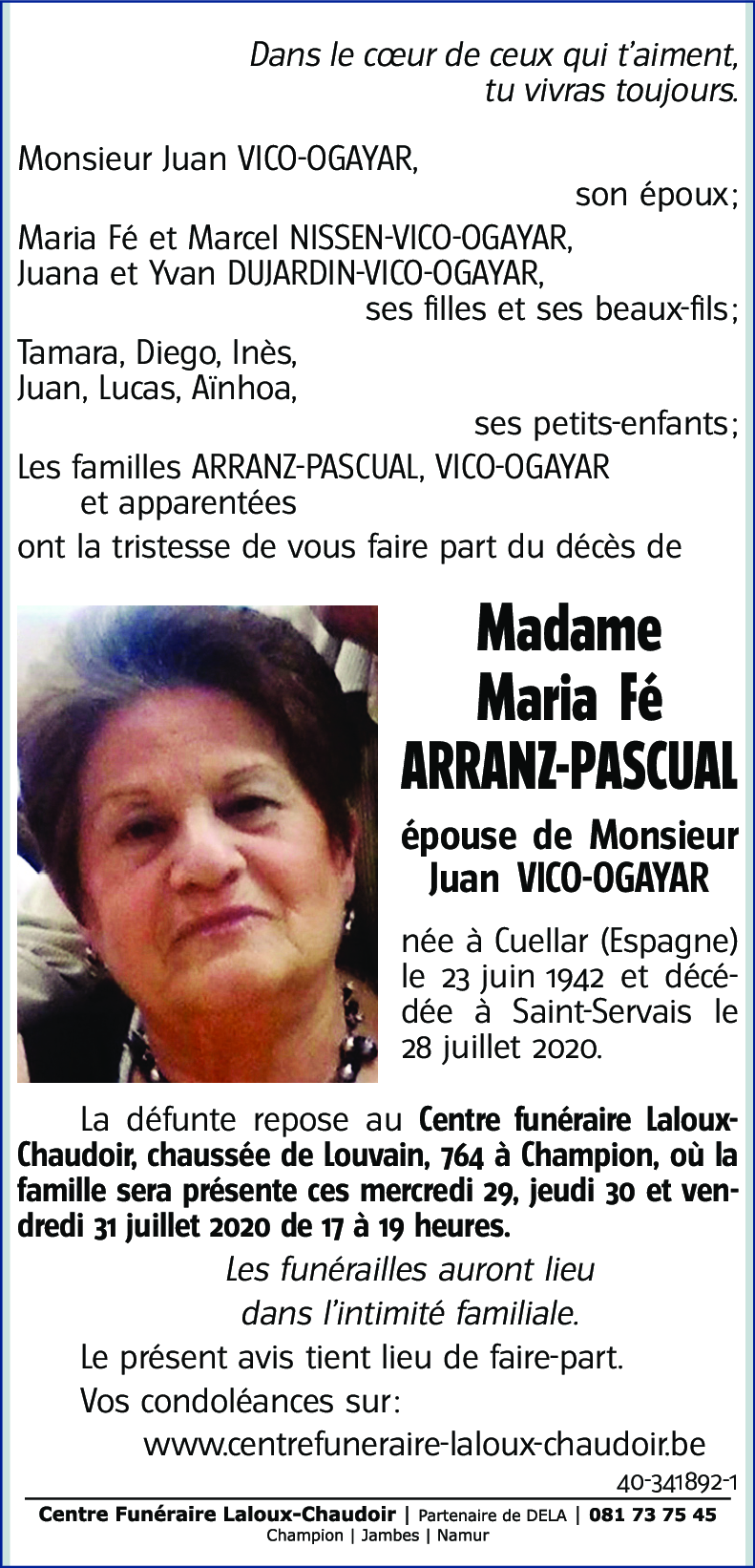 Maria Fé ARRANZ-PASCUAL