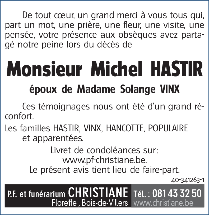 Michel HASTIR