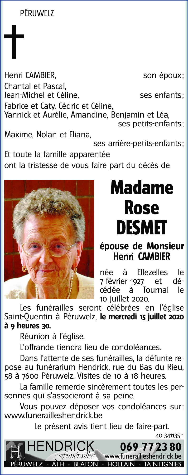 Rose DESMET