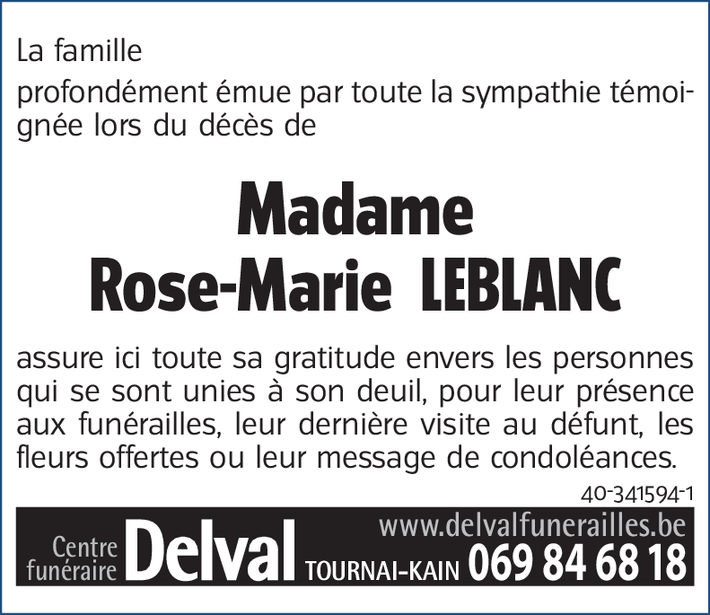 Rose-Marie LEBLANC