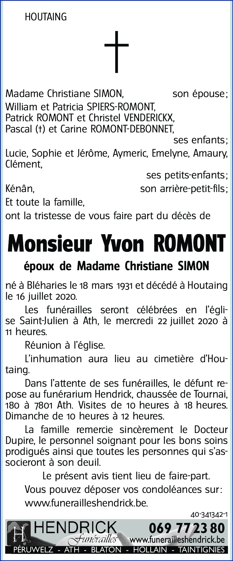 Yvon ROMONT